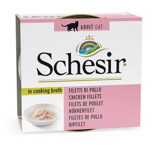 70g filet de poulet Schesir - Sachets et Boîtes pour Chat