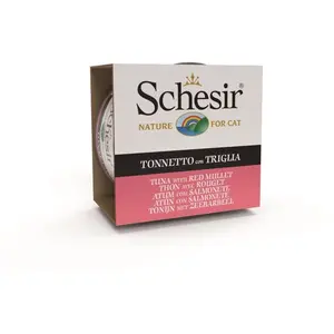 Chat en gélatine Adulte 85 gr Ton avec Triglia (8005852172778) - Schesir pas cher
