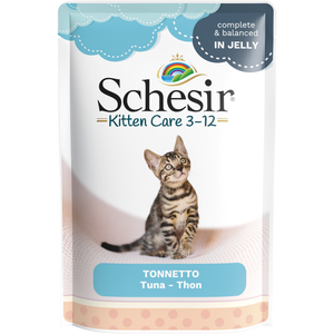 Schesir en gelée ou en sauce 6 x 85 g pour chat - Kitten thon en gelée pas cher