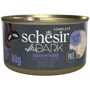 Schesir Pâté Chat Poulet Adulte Canard - 80 gr pas cher