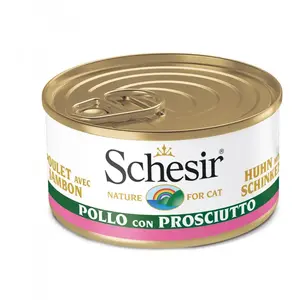 6x85g thon, filet de boeuf en gelée Schesir - Nourriture pour Chat pas cher