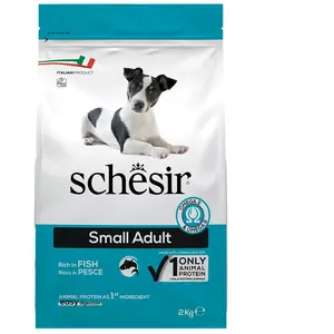 Comparateur de prix : Schesir Small Adult poisson pour chien - 2 kg