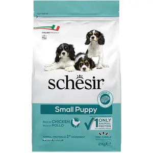 Schesir Small Puppy poulet pour chiot pas cher