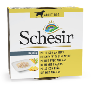 Schesir 6 x 150 g pour chien - poulet, ananas pas cher
