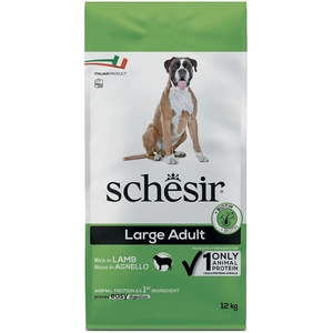 Schesir Large Adult agneau pour chien - 12 kg pas cher