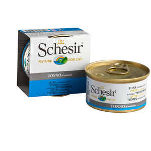 Nourriture pour Chat, Thon et Boeuf, 85 g - (8005852750105) - Schesir pas cher