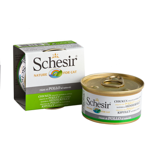 Boîte Chat - Schesir® Patée aux Filets de Poulet 85g pas cher