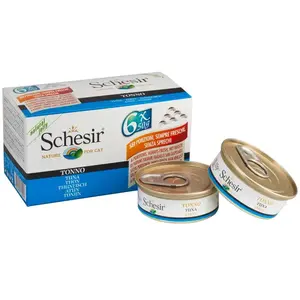 Comparateur de prix : Josera Schesir chat - thon et bar en gelée - 6 x 50g