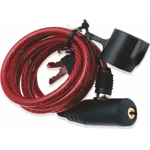Cadenas à spirale MVTEK 8mm x 1000mm - Couleurs assorties avec revêtem...