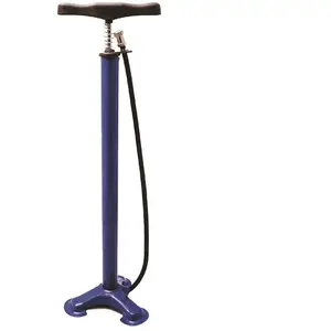 Pompe de garage MVTEK N°4 en fer 35x630mm bleue, robuste et durable pas cher