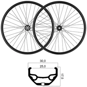 Mvtek Jeu De Roues Vtt 27.5´´ Disc Tubeless 12 x 100/12 x 142 mm
