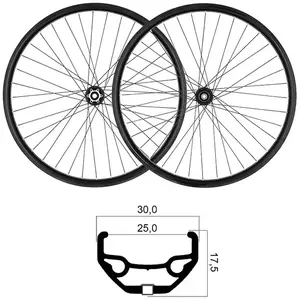 Mvtek Jeu De Roues Vtt 27.5/29´´ Disc Tubeless 12 x 100/12 x 142 mmVendu parbikeinn