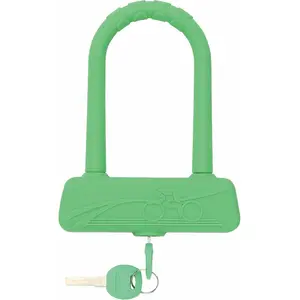 Cadenas en U MVTEK 185x130mm Vert Néon avec Base 135mm