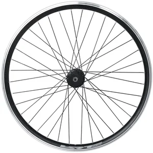 Comparateur de prix : Mvtek Roues Avant Route 28x1,1/8 en Aluminium Noir avec 36 Rayons - Idéal pour Vélo