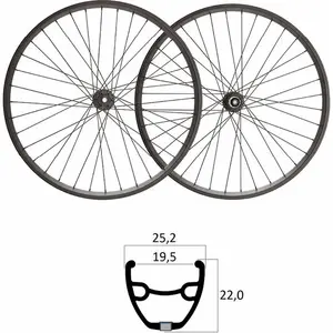 Mvtek Jeu De Roues Gravel 700 6b Disc 9/10/11s 12 x 100 / 12 x 142 mmVendu parbikeinn