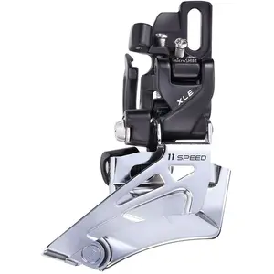 Microshift Dérailleur MTB 2x11V en Aluminium Noir/Argent Compatible SHIMANO pas cher