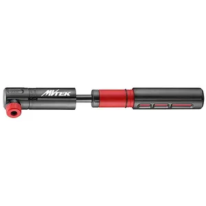 Mvtek Pompe Mini de Vélo 180mm en Nylon, 5,5 Bar, Compatible Presta/Schrader pas cher