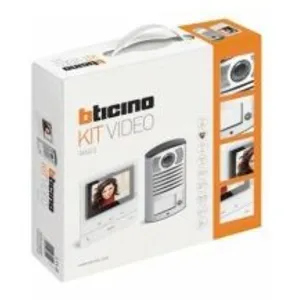 Comparateur de prix : Bticino - Kit Visiophone CLASSE100 V16B 2 fils unifamiliale 364613