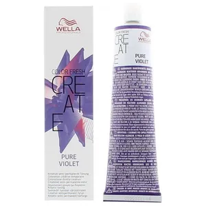 Comparateur de prix : Wella Color Fresh Create, Coloración permanente (Ultra Purple) - 60 ml.