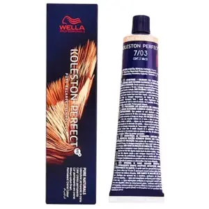 Comparateur de prix : Teinture pour cheveux Wella Koleston Perfect Pure Naturals 7-03 60ml