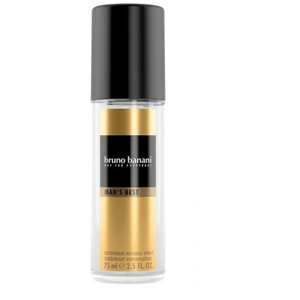 Comparateur de prix : Bruno Man's Best Natural Deodrant Spray 75ml