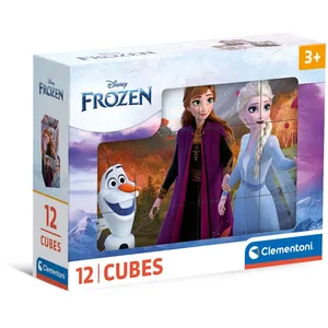 Clementoni Puzzle 12 Cubes La Reine Des Neiges pas cher