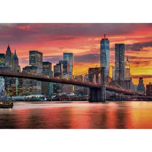 Comparateur de prix : Puzzle 1500 pièces Clementoni East river at Dusk
