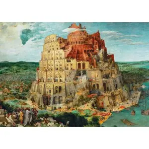 Puzzle Museum 1500 pièces - Babel tower  - Clementoni Puzzle  - 31691 