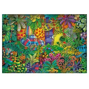 Clementoni Puzzle Compact 1500 pièces : Mordillo, Le Peintre pas cher
