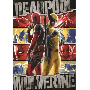 Comparateur de prix : Clementoni - Puzzle pour Adultes 1000 Pièces, Marvel Deadpool Compact Box, Fabriqué en Italie, 37050