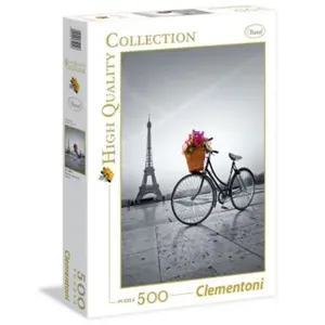 Clementoni Puzzle Promenade Romantique à Paris 500 pièces pas cher