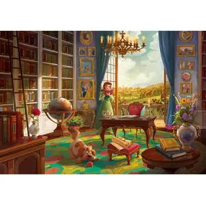 Puzzle 500 pièces Clementoni Ever After Belle pas cher
