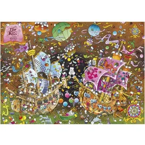 Puzzle Mordillo 6000 pièces - The Kiss  - Clementoni Puzzle  - 36527 