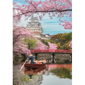 Clementoni Puzzle Compact 1000 pièces : Château de Himeji pas cher