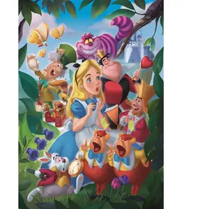 Clementoni Puzzle Compact 1000 pièces : Alice au Pays des Merveilles pas cher