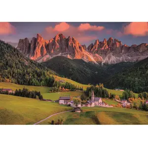 Clementoni Puzzle Compact 1000 pièces : Dolomites Magiques pas cher