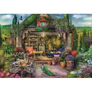 Clementoni Puzzle Compact 1000 pièces : Escapade au Pays des Vins pas cher