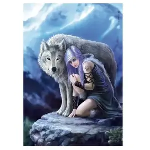 Clementoni Puzzle Compact 1000 pièces : Anne Stokes - La protectrice pas cher