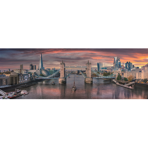 Clementoni Puzzle Panorama 1000 pièces : Au-delà de la rivière pas cher
