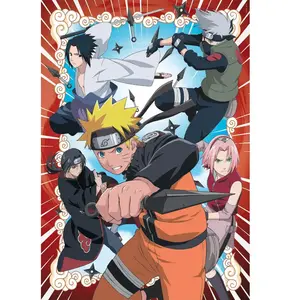 Puzzle 1000 pièces - CLEMENTONI - Naruto - Dessins animés et BD - Adulte - Intérieur pas cher