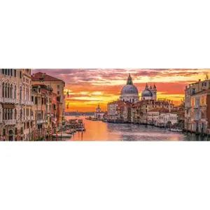 Comparateur de prix : Clementoni - 1000p Pannorama Venise - 98 x 33 cm - Avec poster