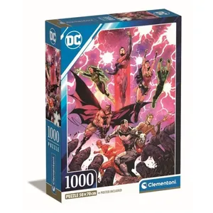 Comparateur de prix : Clementoni - 1000p DC Comics - 70 x 50 cm - Avec poster