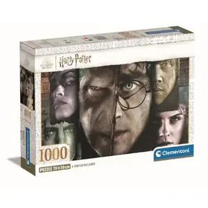 Comparateur de prix : Clementoni - 1000p Harry Potter - 70 x 50 cm - Avec poster