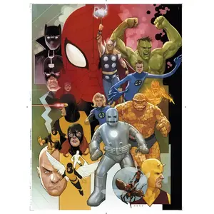 Clementoni puzzle - Marvel80ème anniversaire 1000 pièces pas cher
