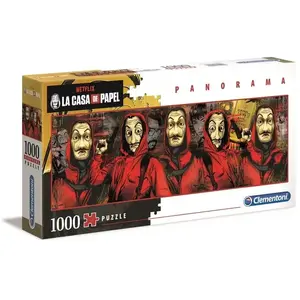 Puzzle 1000 pièces Clementoni La Casa de Papel Panorama