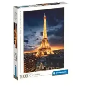 Puzzle 1000 pièces Clementoni High Quality Tour Eiffel pas cher