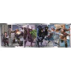 Puzzle compact 1000 pièces Clementoni Panorama Donjons et Dragons pas cher