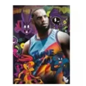 Puzzle 1000 pièces - CLEMENTONI - Space Jam - Dimensions 69x50 cm - Pour adultes - Couleur unique pas cher