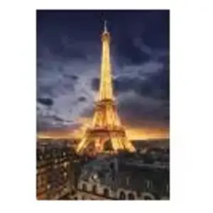 Clementoni Puzzle 1000 pièces + poster : Tour Eiffel, Paris