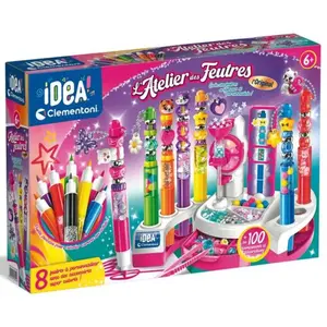 Jeu créatif Clementoni L'atelier des feutres pas cher